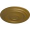 Ekena Millwork Traditional Ceiling Medallion (Fits Canopies up to 5 1/2"), Hand-Painted Gold, 24 3/8"OD x 1 1/2"P CM24TRGLS - alternate 2
